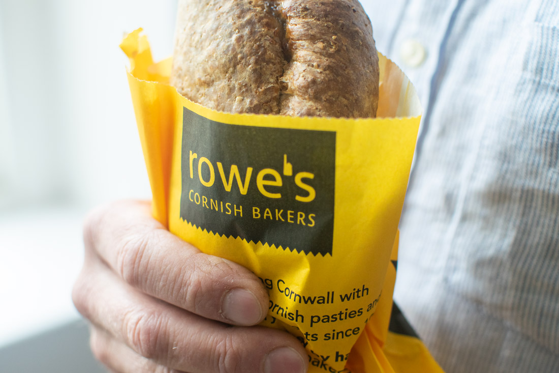 Feature image showing Rowe's Cornish Bakers Pasty Bag Packaging